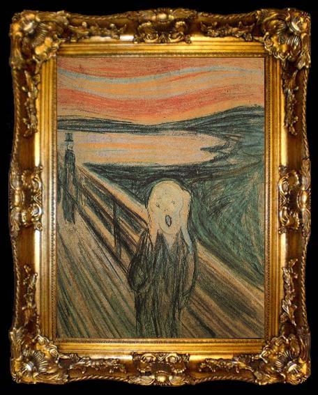 framed  Edvard Munch Whoop, ta009-2